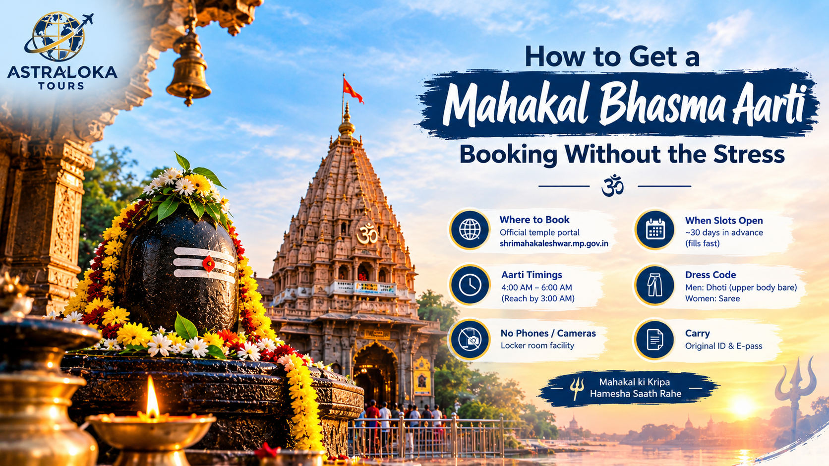 How to Get a Mahakal Bhasma Aarti Booking Without the Stress