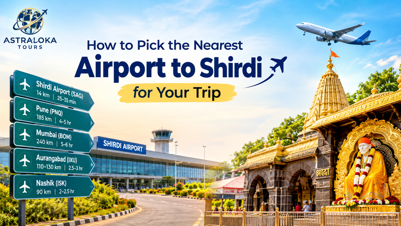 How to Pick the Nearest Airport to Shirdi for Your Trip