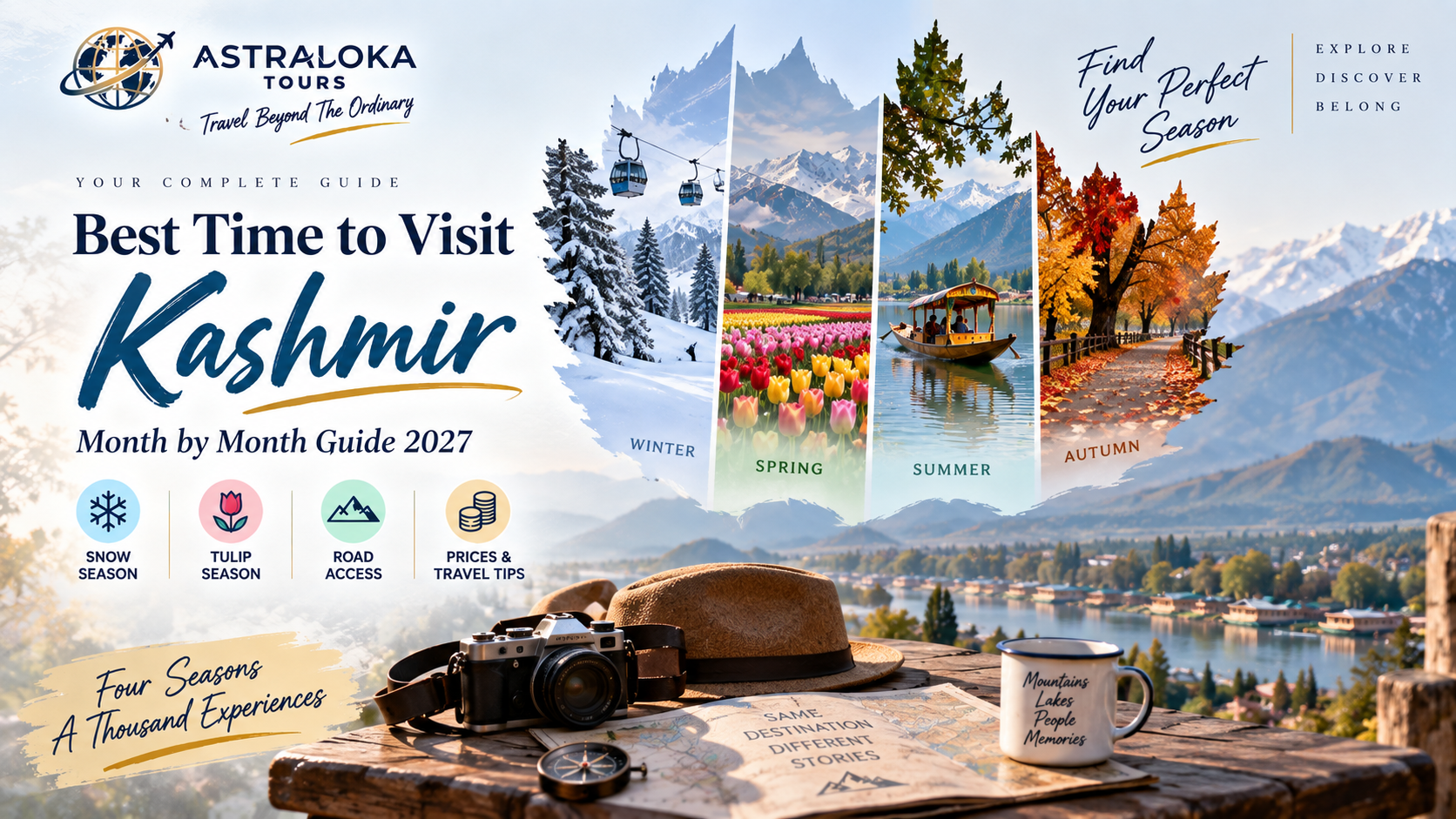 Best Time to Visit Kashmir, Season by Season