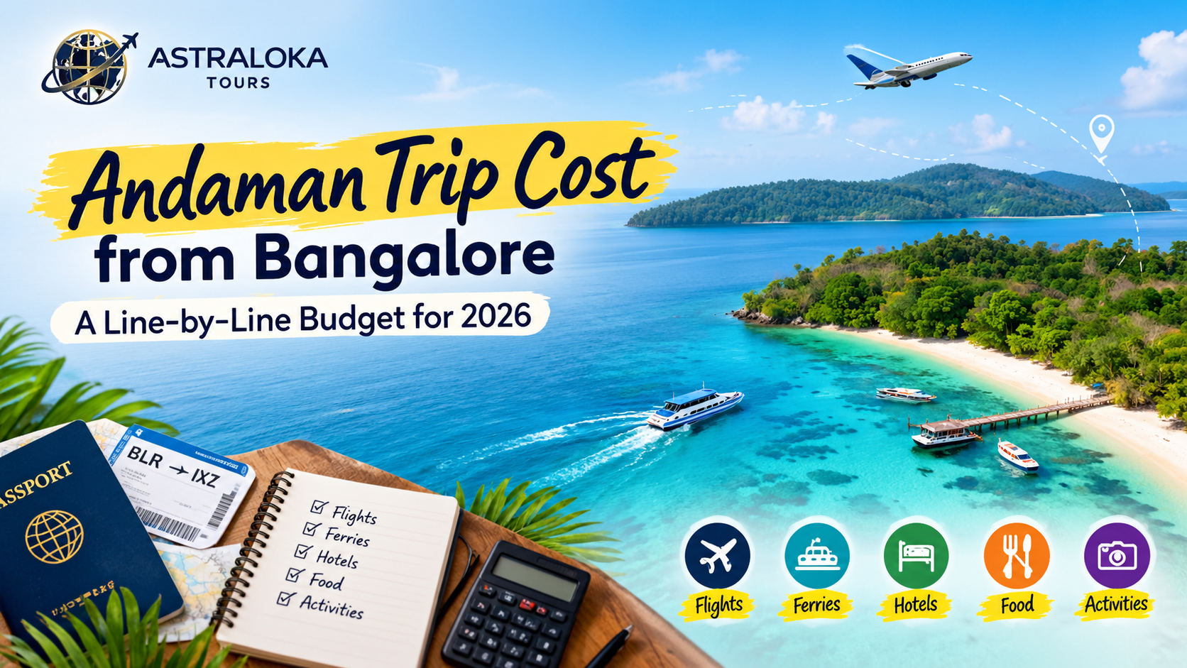Andaman Trip Cost from Bangalore: A Line-by-Line Budget for 2026