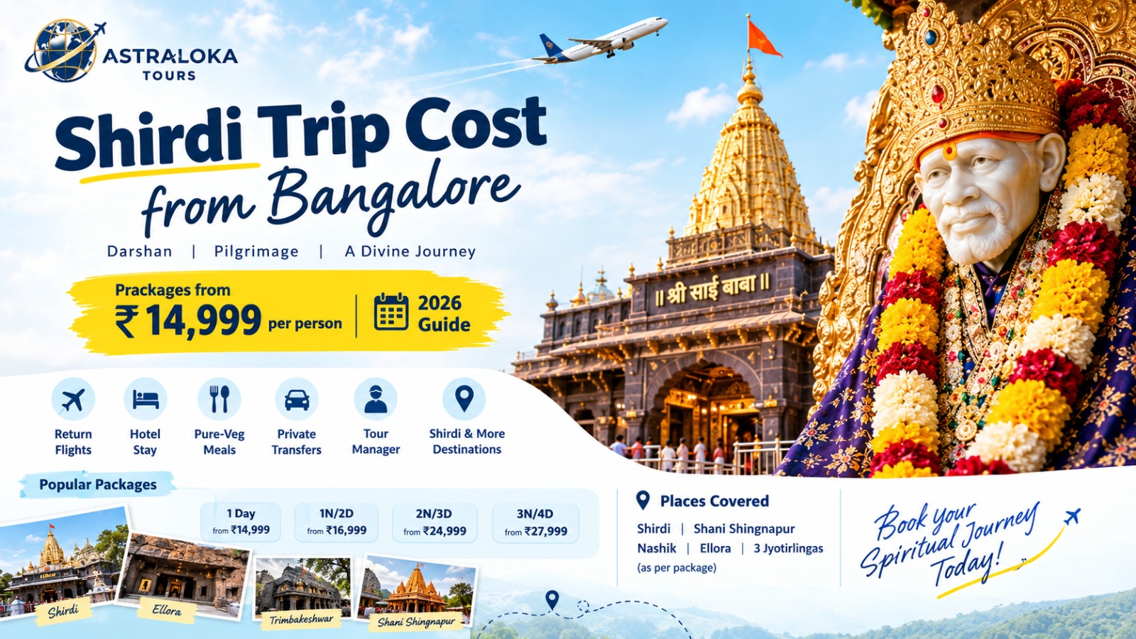 Shirdi Trip Cost from Bangalore: What You Actually Pay