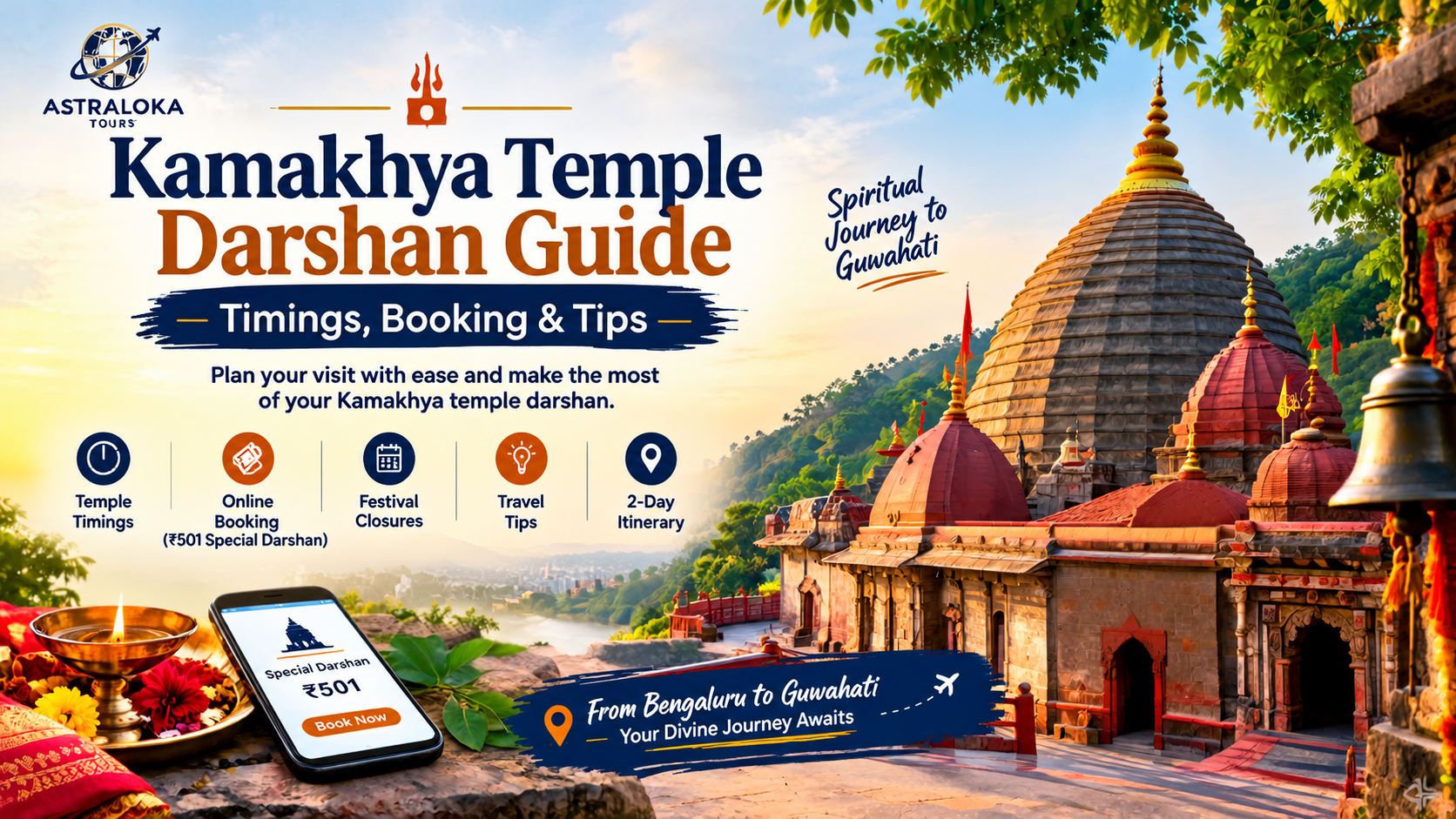 Kamakhya Temple Darshan Guide: Timings, Booking and Tips