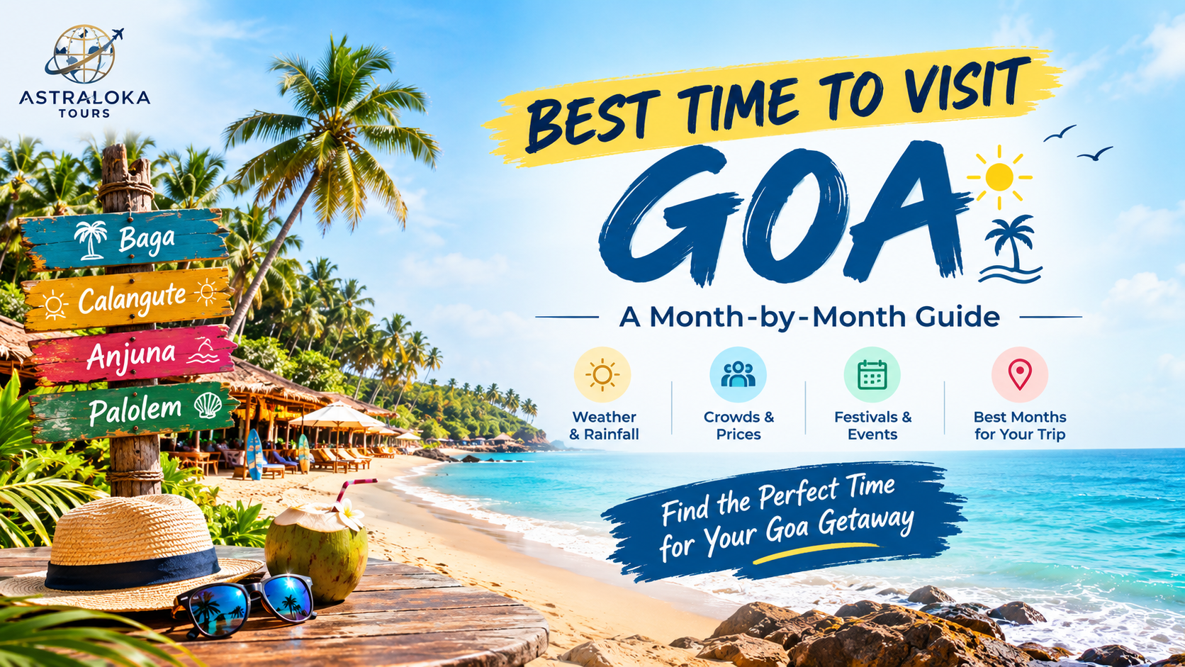 How to Pick the Best Time to Visit Goa from Bangalore
