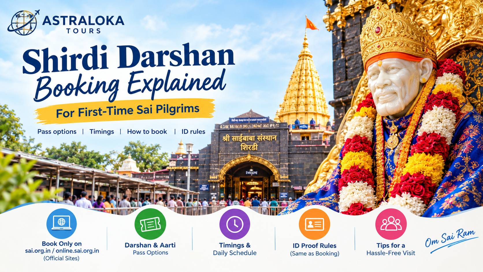 Shirdi Darshan Booking Explained for First-Time Sai Pilgrims